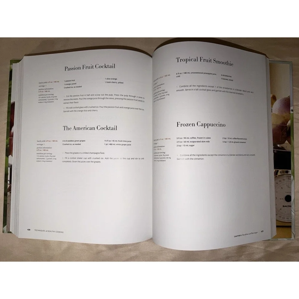 Techniques of Healthy Cooking Book,‎ The Culinary Institute - Cook Book